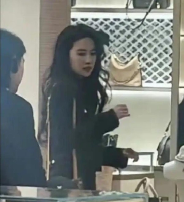 刘亦菲逛LV被偶遇暴露消费观：明星购物为何总像在拍大片？