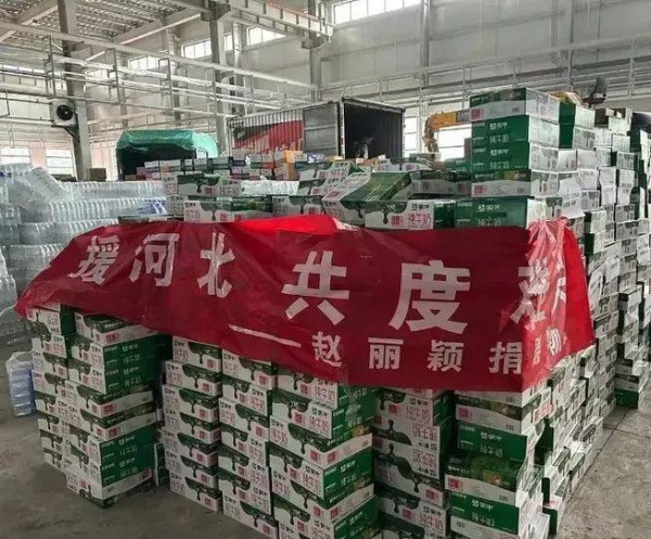 看了这份清单后：终于明白赵丽颖为什么只捐物资！并且由弟弟送！