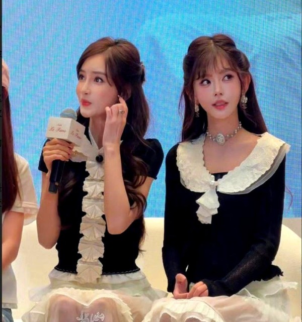 杨颖与网红韩安冉同框现身引热议，网友：曾经片酬8000万，如今为何与整容网红同场