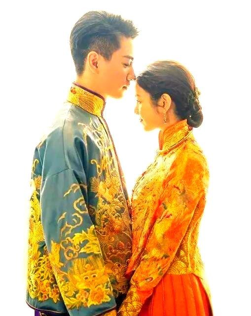 陈妍希与陈晓的浪漫婚礼：细节与明星祝福齐飞