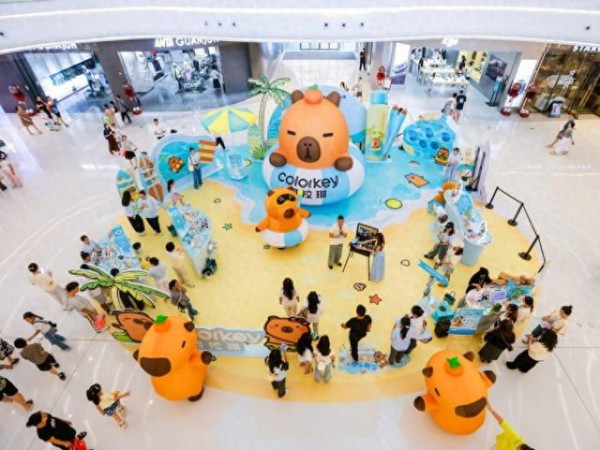 Colorkey珂拉琪「橘子水豚」引关注