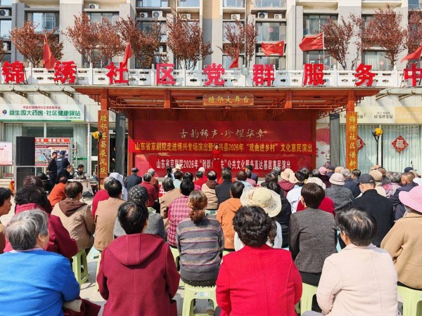 村里来了省级文艺院团:现场能看角儿,手机里能听腔
