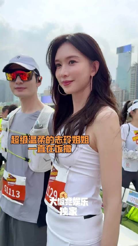 林志玲51岁香港跑步状态佳,被粉丝包围