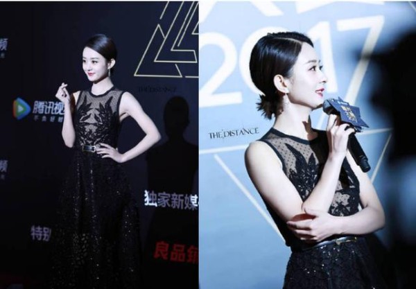 星光大道红地毯星光熠熠，赵丽颖冻哭了，杨幂冻到拒绝采访！