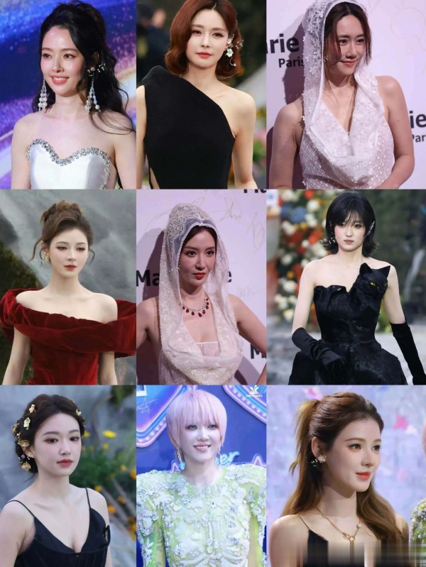 时尚活动现身影，贾静雯王琳造型大比拼