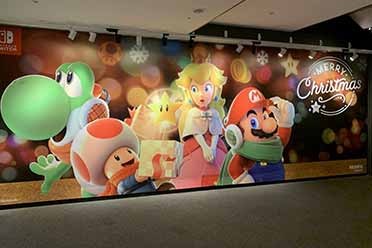 任天堂在台湾布置《超级马里奥聚会》捷运主题车厢！