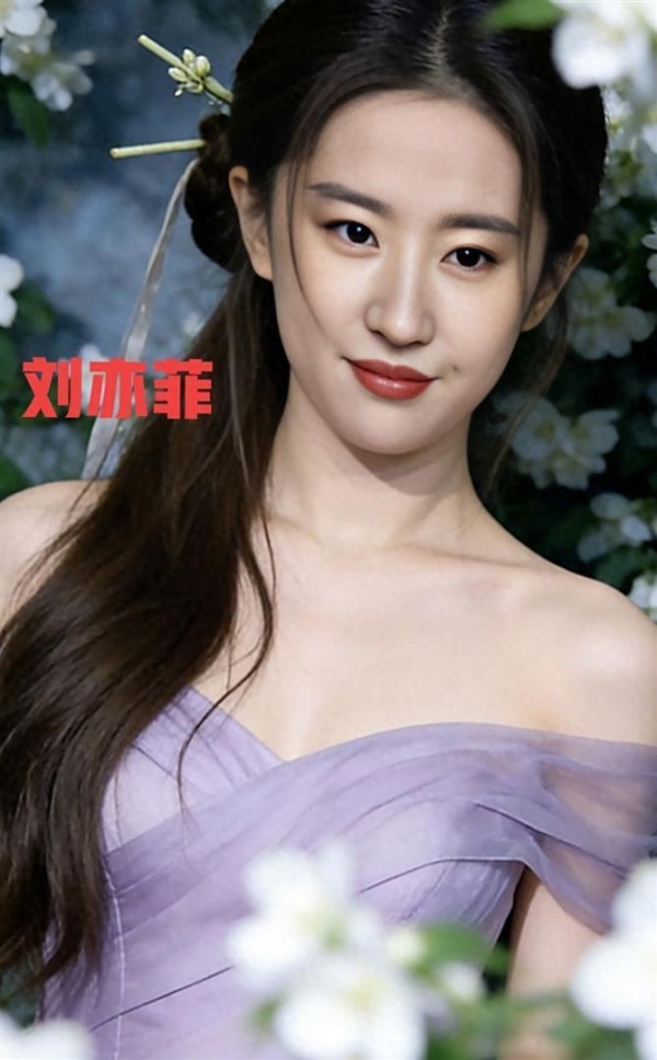 刘亦菲紫色礼服裙造型惊艳绝伦气质优雅性感妩媚让人眼前一亮