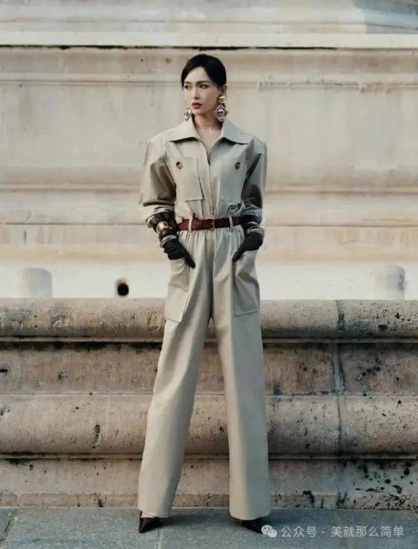 时尚连体衣，明星们这样穿搭！