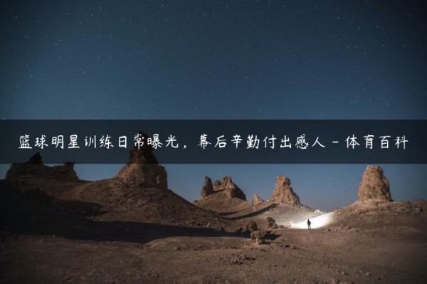 篮球明星训练日常曝光，幕后辛勤付出感人
