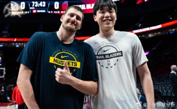 约基奇和杨瀚森对未来在赛场上的正式对位有何期待?