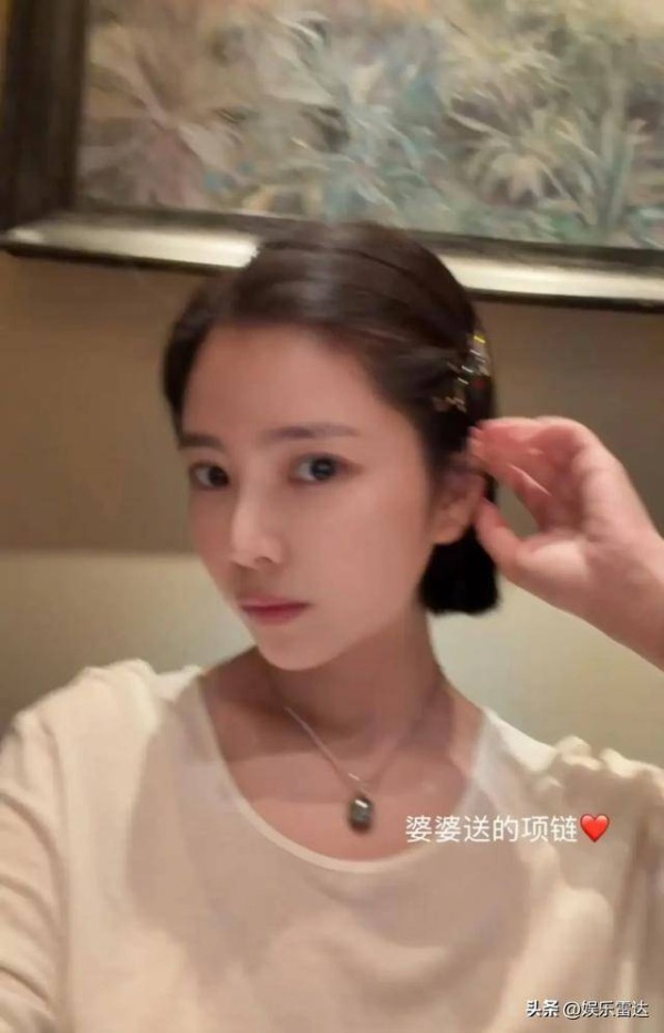 杜淳老婆携婆婆女儿公园赏樱,亲密合影破不和传言,女儿超像奶奶