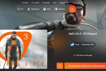 双厨狂喜？《半条命3》《血源2》同步上架国外商店