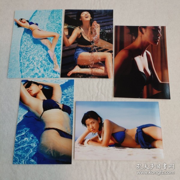 陈明真泳装照片中国港台当红影视明星美女演员6寸照片编号001