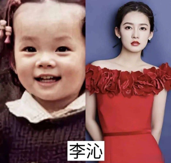 13位女明星小时候对比，杨紫杨颖变化大，末位从小美到大