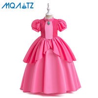 MQATZ Wholesale Movie Cosplay Dress Peach Kids Costume Princ...