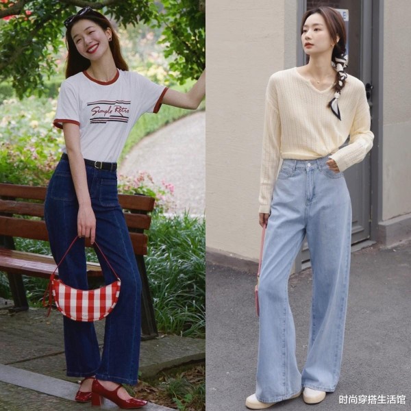 看看当红小花旦杨紫的穿搭，清纯时尚又有型，满屏的少女感