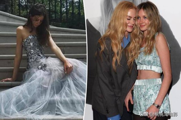 投胎是个技术活！妮可·基德曼女儿晒毕业舞会照，穿1.3万美元高定