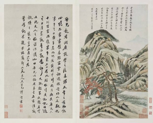 1董其昌《秋兴八景图册》, 刘靖基捐赠上海博物馆.jpg