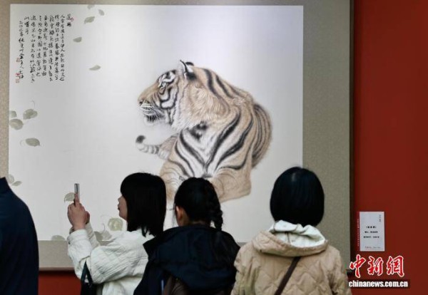 60余件著名画家冯大中作品在张学良旧居陈列馆展出