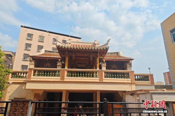厦门侨村传统建筑活化 红砖厝里飘出文脉新声
