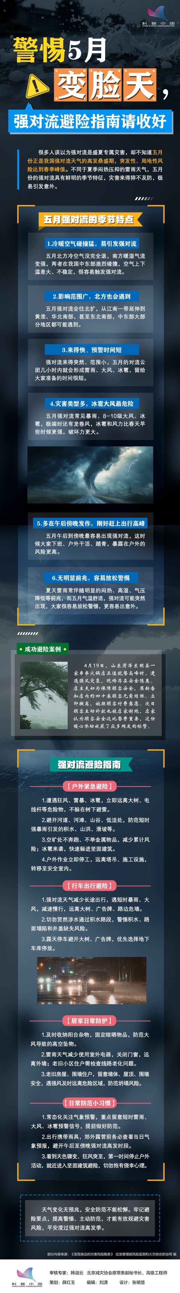 警惕5月“变脸天”，强对流避险指南请收好