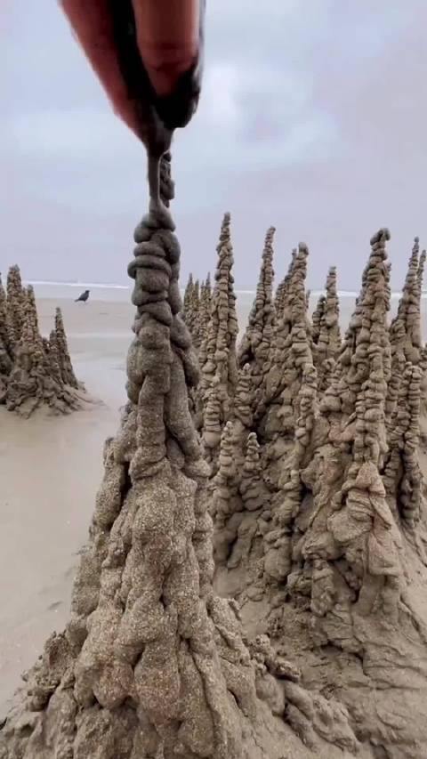 盘点沙子的一些有趣玩法