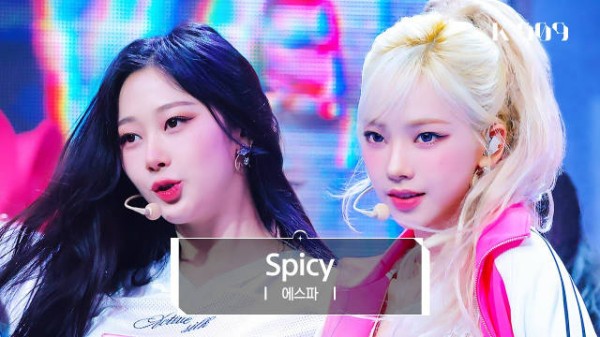 三年前的今天(230513)，aespa - Spicy @ JTBC K-909