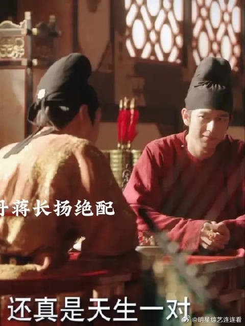 皇上说蒋长扬和牡丹绝配，蒋长扬和皇上演戏给宁王看