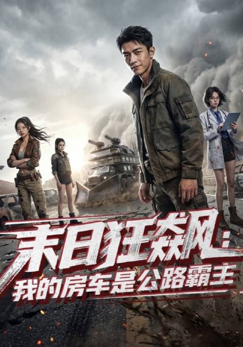 短剧·末日狂飙：我的房车是公路霸主-第3集-末世公路求生，林辉开局只有一辆普通的民用房车，却意外获得金词条外挂，从此无线