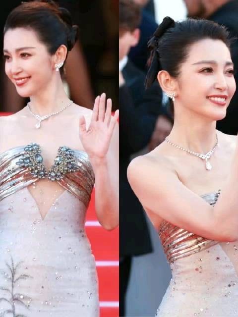 52岁李冰冰亮相戛纳状态惊艳，未婚未育自律如初