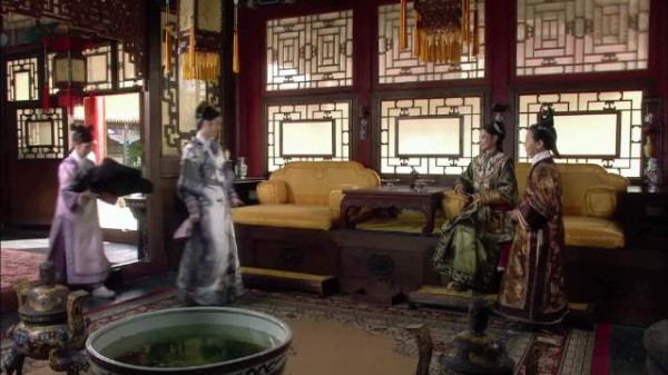甄嬛向太后请安献墨狐大擎获夸赞