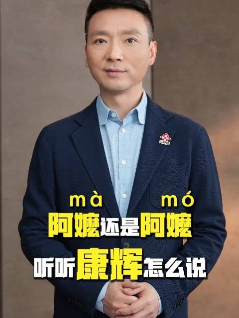 康辉解析阿嬷读音争议,称日常交流不必求全责备