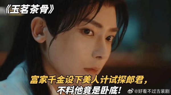 《玉茗茶骨》侯明昊古力娜扎 富家千金设下美人计试探郎君,不料他竟是卧底