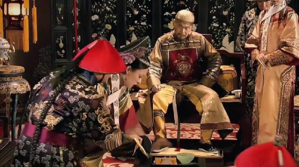 甄嬛传经典桥段再现,孙俪蔡少芬演技对决