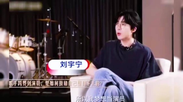 刘宇宁凭作品实力登上央视舞台