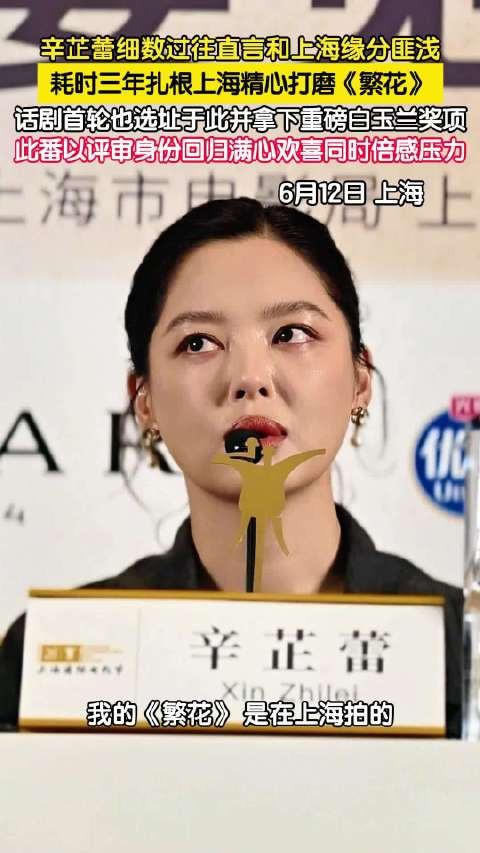 辛芷蕾繁花与初步举证都在上海演的