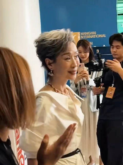 又看到了优雅端庄的@叶童 ~~太美啦!