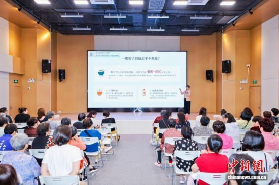 “端午话健康”上海健康大讲堂专场活动15日举行。(上海市健促中心供图)