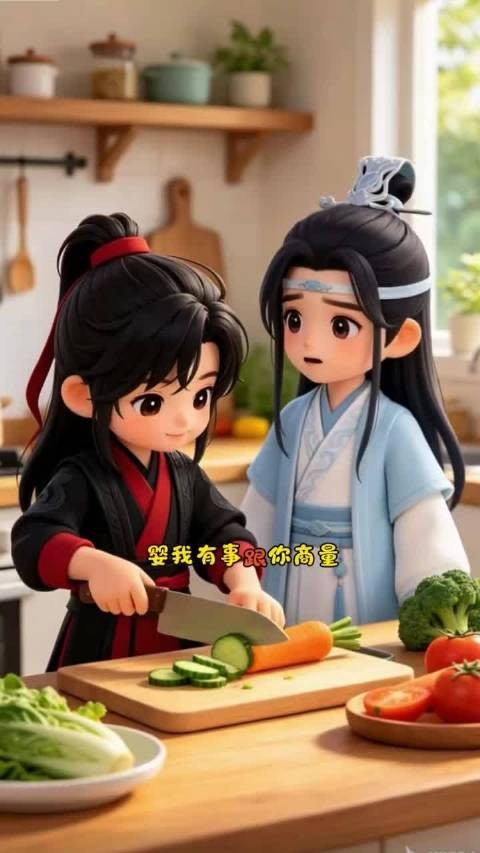 进行中,来 签到发帖,瓜分百万现金! 忘羡日常,视频ai