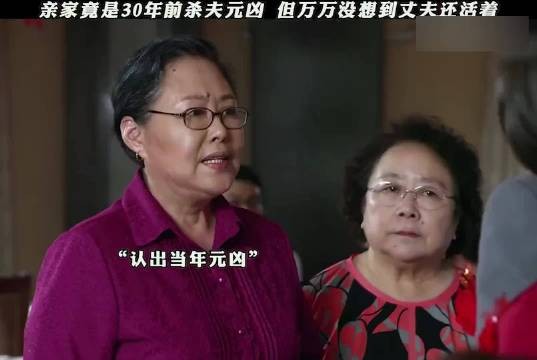 婚礼上发现亲家竟是当年杀夫凶手,但万万没想到,丈夫居然还活着.