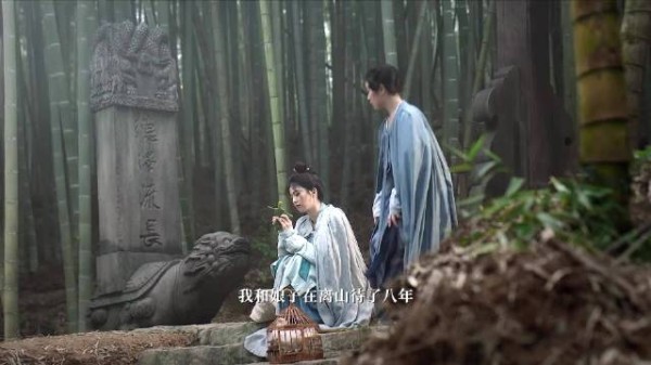 “叶”上凝“霜”，历经世事从未别离 莫离叶璃青霜双视角虐哭了 莫离 白鹿