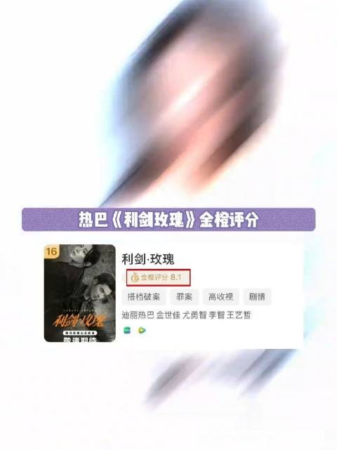 利剑玫瑰从8.1骤降至6.4 热巴真的无妄之灾!邓妍