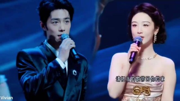 肖战杨紫合唱上海电视节主题歌《歌声与微笑》