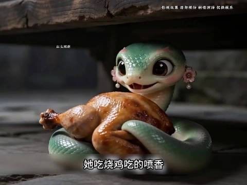 修行千年的青蛇因为太懒了,一直没能化人形