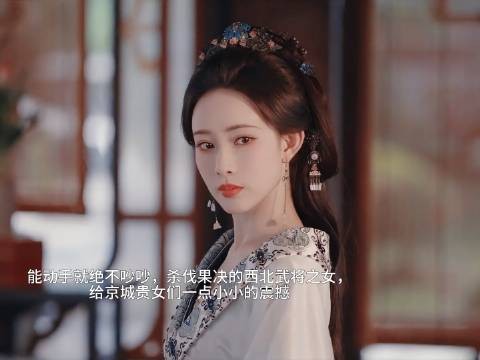 西北武将之女杀伐决断震撼京城贵女