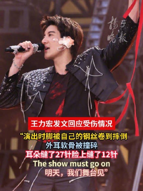 网友偶遇王力宏就医现场王力宏演唱会曾多次有险情