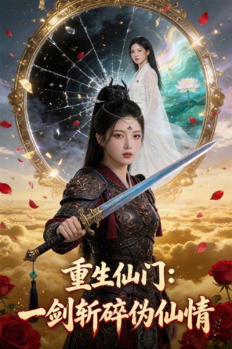 短剧·重生仙门：一剑斩碎伪仙情-第10集-魔族后人钟凌前世被师尊白澈与小师妹倾颜利用，被借肚生子后惨遭夺子、废修为、毁容