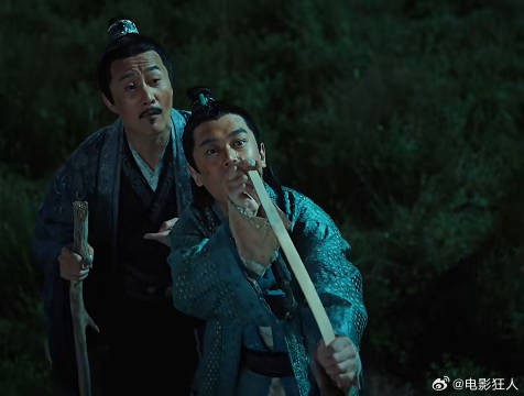 当两父子半夜打鸟时