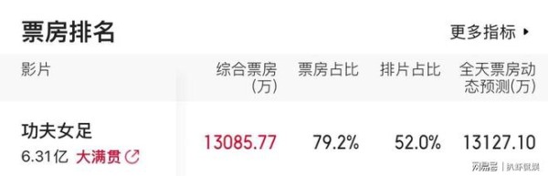 《功夫女足》票房破6亿!业内预测可达25亿,开分6.6评论两极分化
