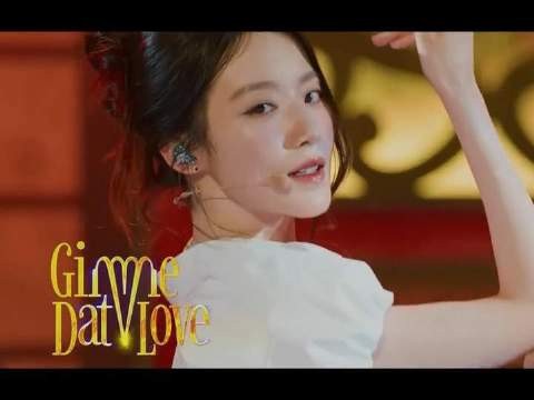 今日《人气歌谣》舞台燃爆全场，Gimme Dat Love震撼来袭！赵美延 minnie